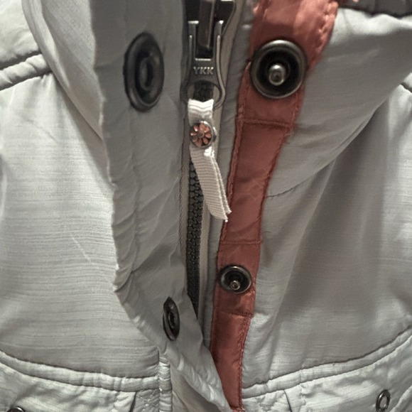 Royal Robbins Quilted Jacket Women's Gray Snap Zip Lightweight Insulated Size S - Picture 8 of 14